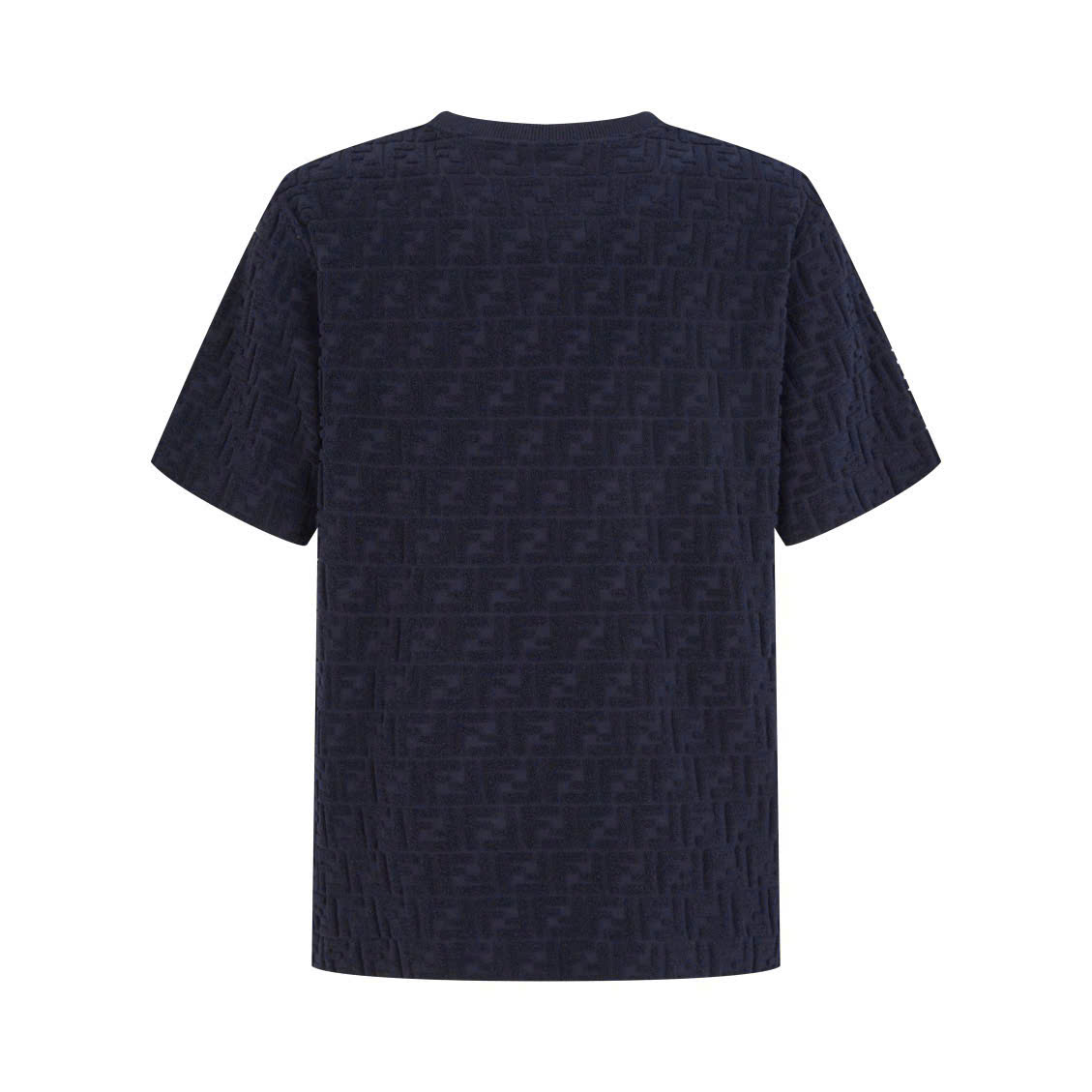 ÁO THUN FENDI PIQUÉ COTTON (NAVY)