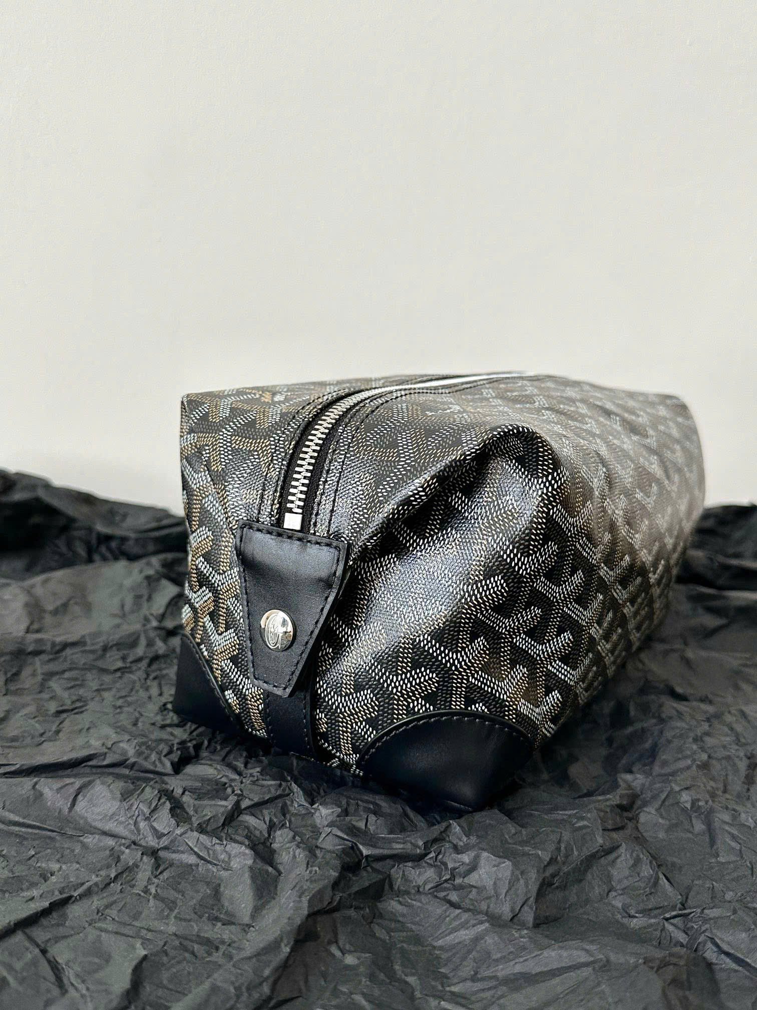 TÚI GOYARD BOEING 25 TOILET BAG (BLACK)