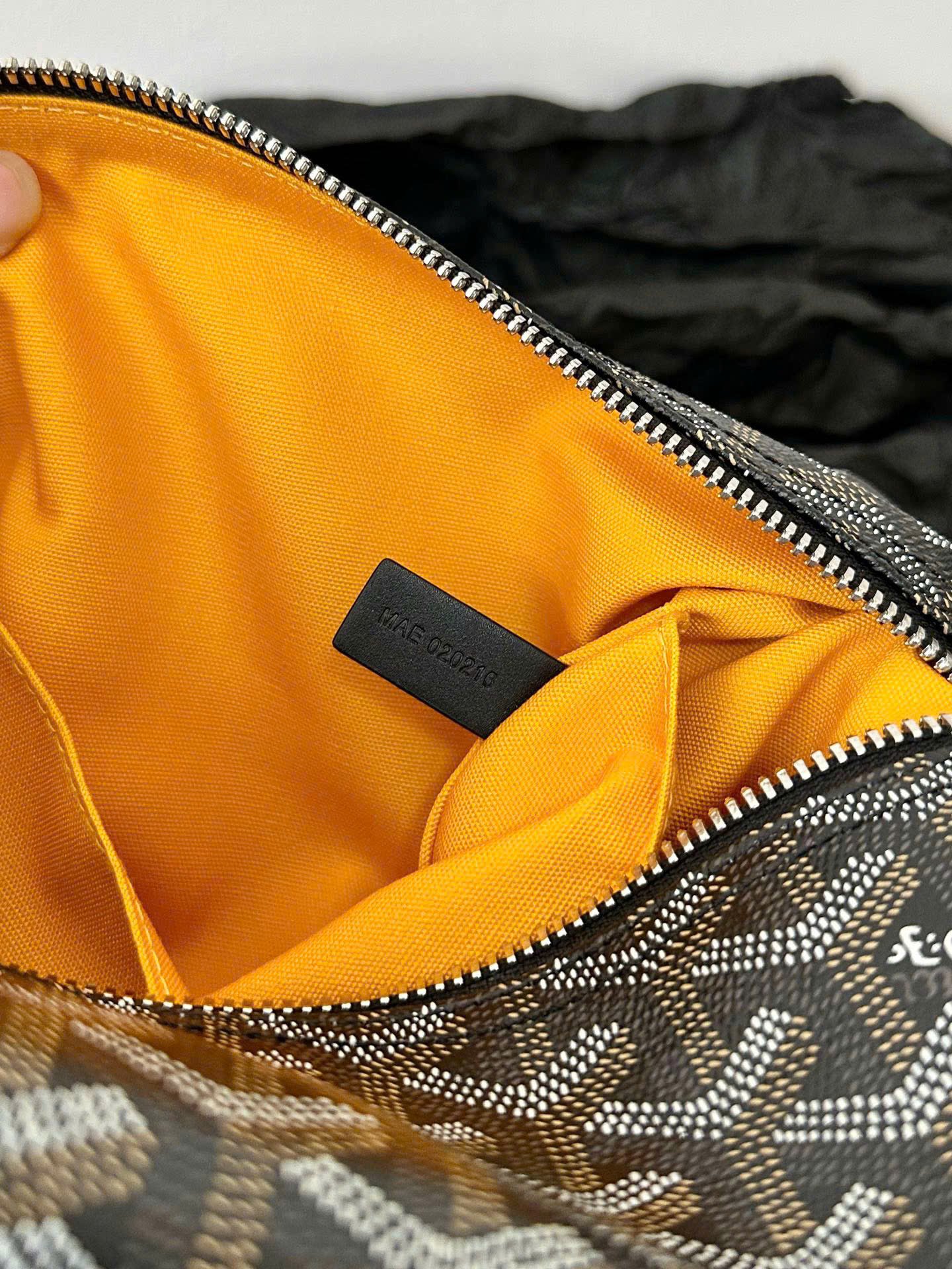 TÚI GOYARD BOEING 25 TOILET BAG (BLACK)
