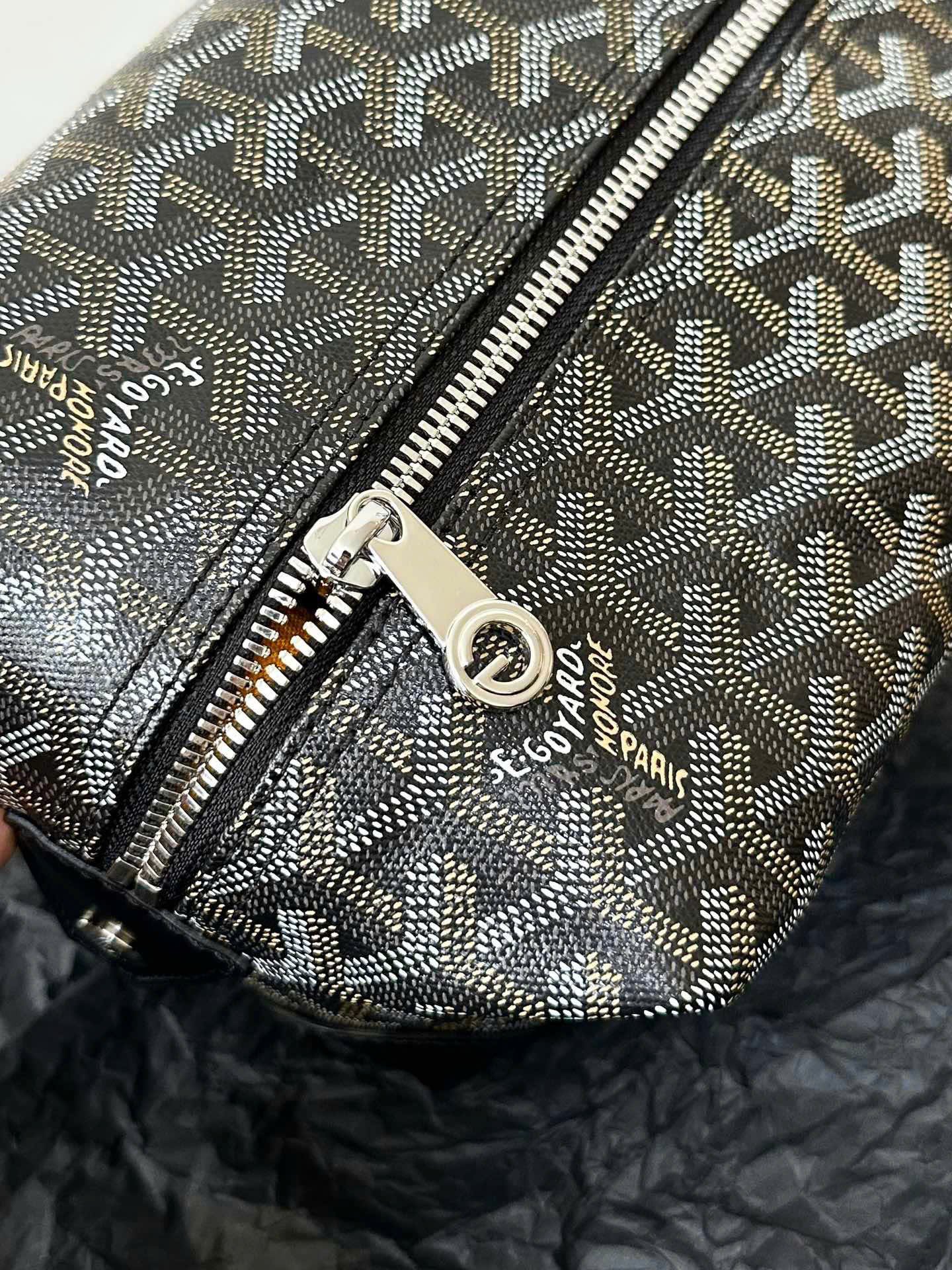 TÚI GOYARD BOEING 25 TOILET BAG (BLACK)