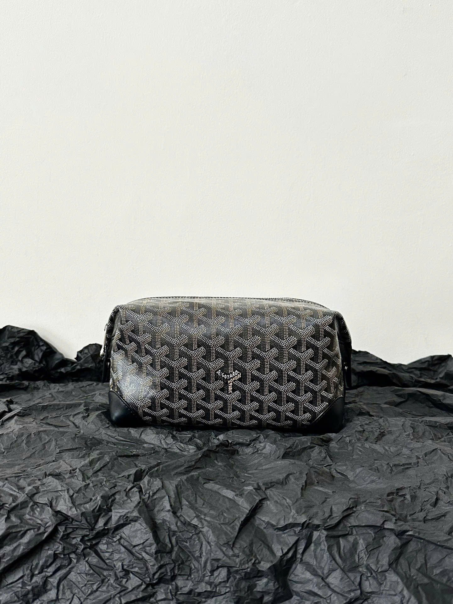 TÚI GOYARD BOEING 25 TOILET BAG (BLACK)