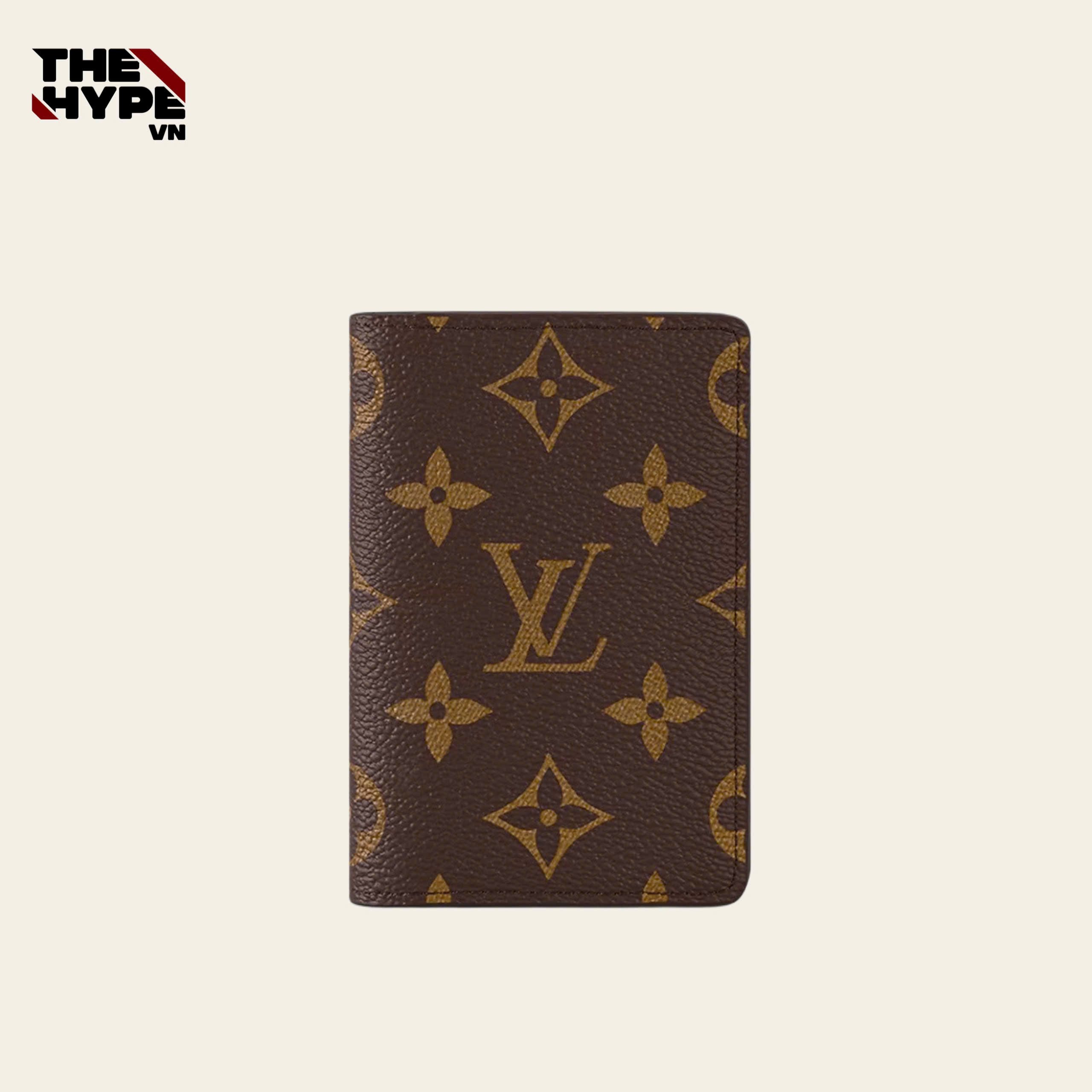 VÍ ĐỰNG CARD LOUIS VUITTON LV POCKET (BROWNE)