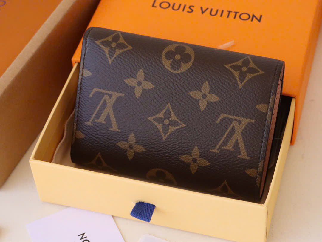 LOUIS VUITTON WALLET - Ví LV Victorine Monogram (Rose) [Mirror Quality]