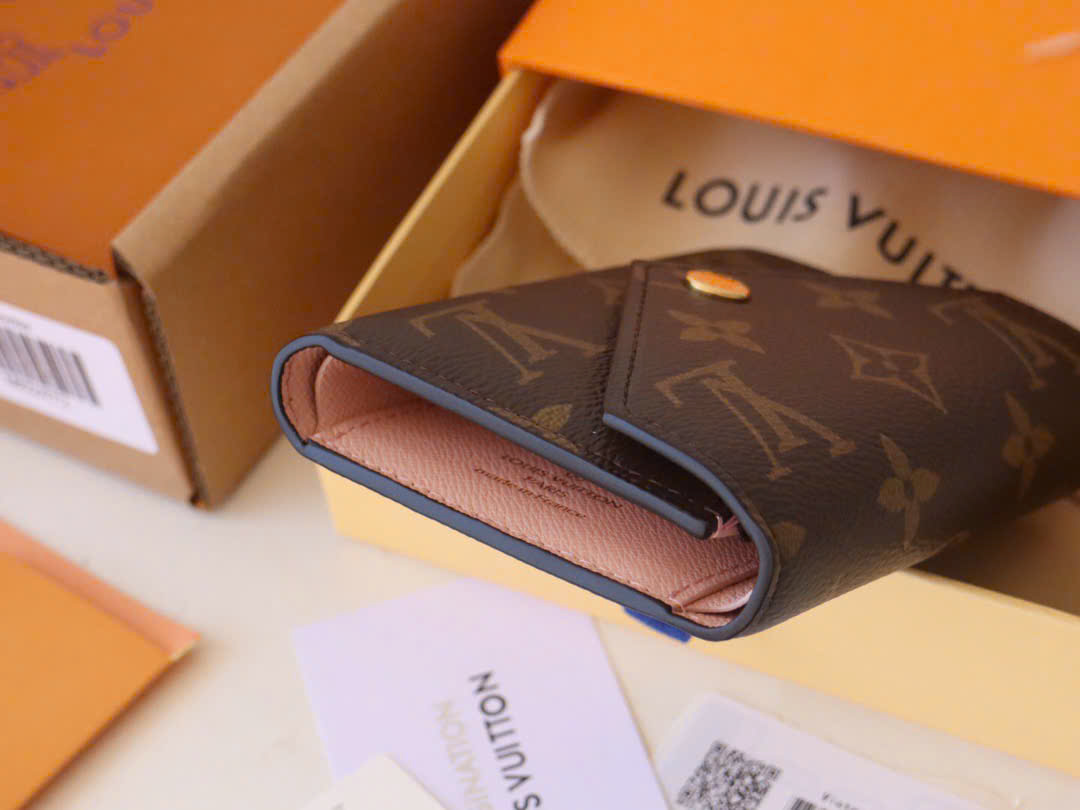 LOUIS VUITTON WALLET - Ví LV Victorine Monogram (Rose) [Mirror Quality]