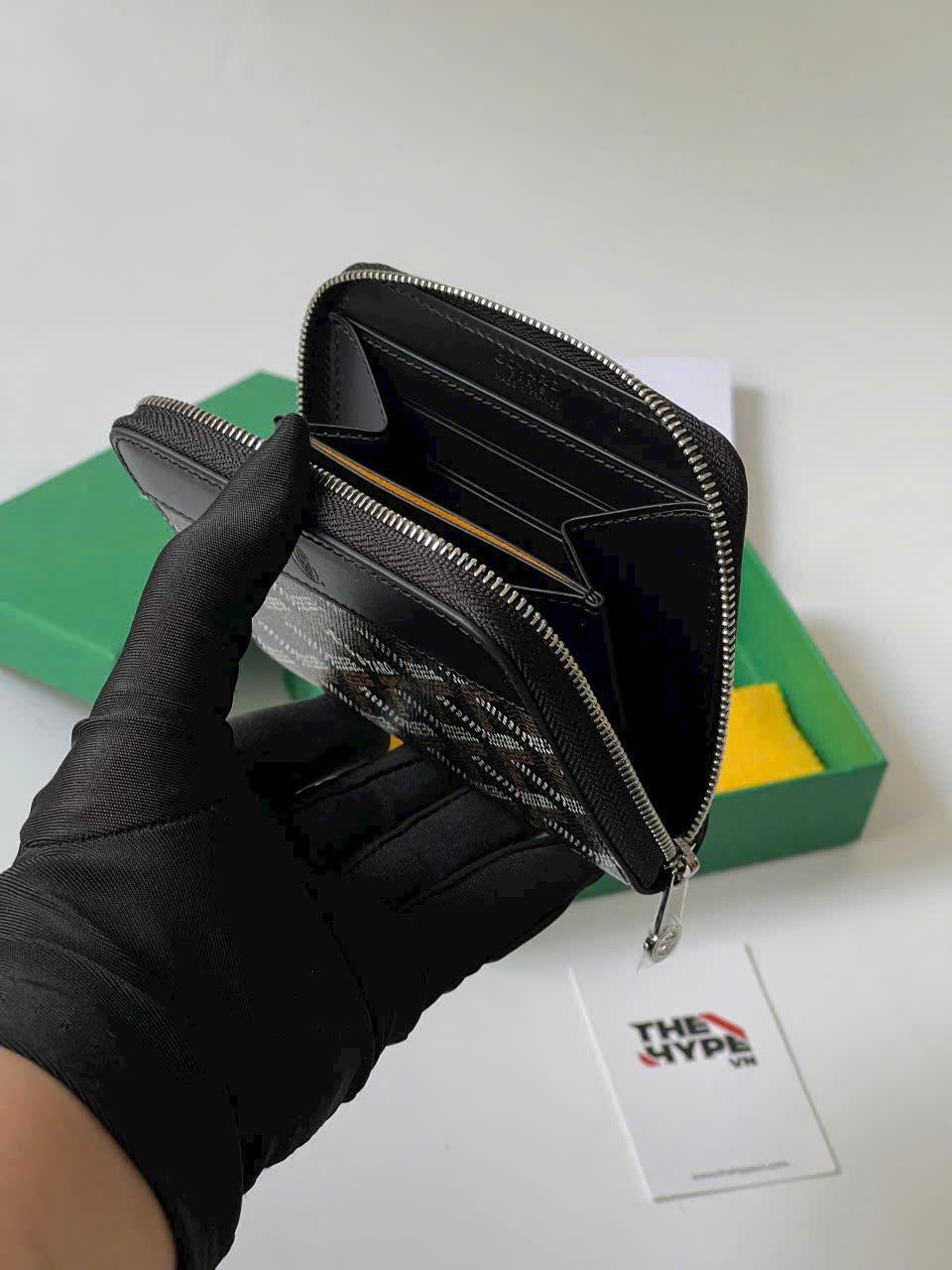 VÍ ZIP GOYARD MATIGNON (BLACK)