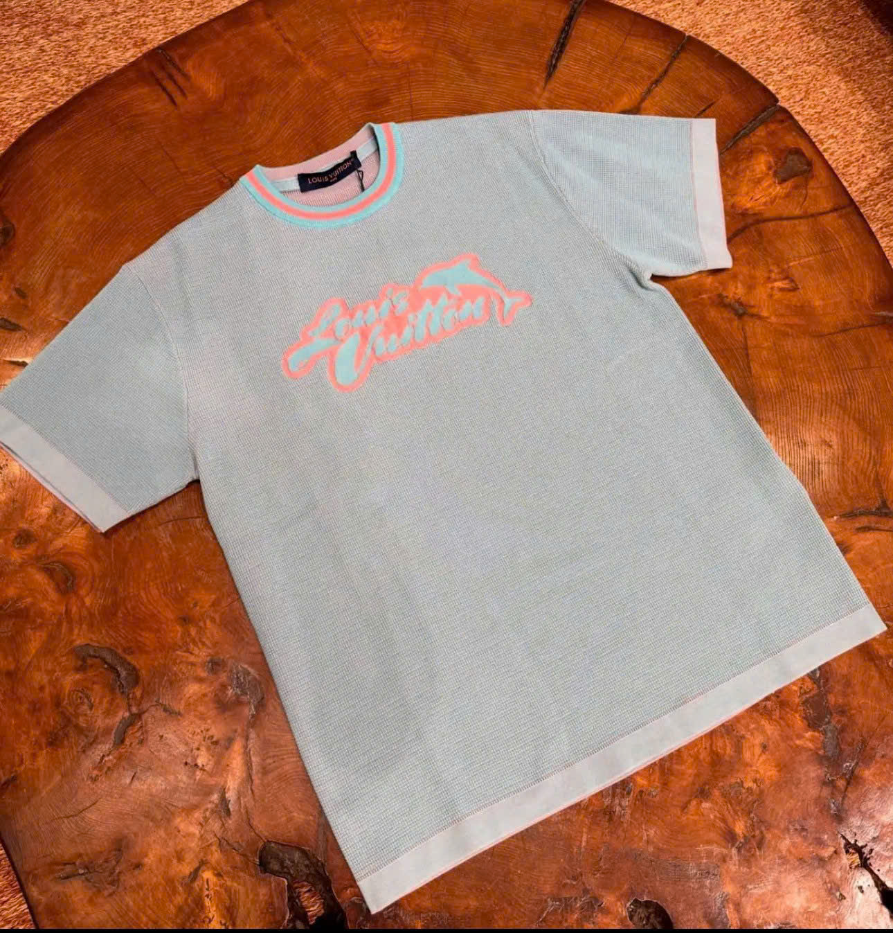 ÁO THUN LOUIS VUITTON LV DOLPHINS (BLUE MARINE)