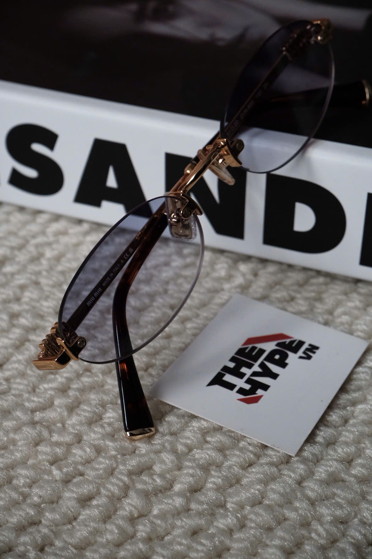 KÍNH MIU MIU MU A54S BLUE LENSES
