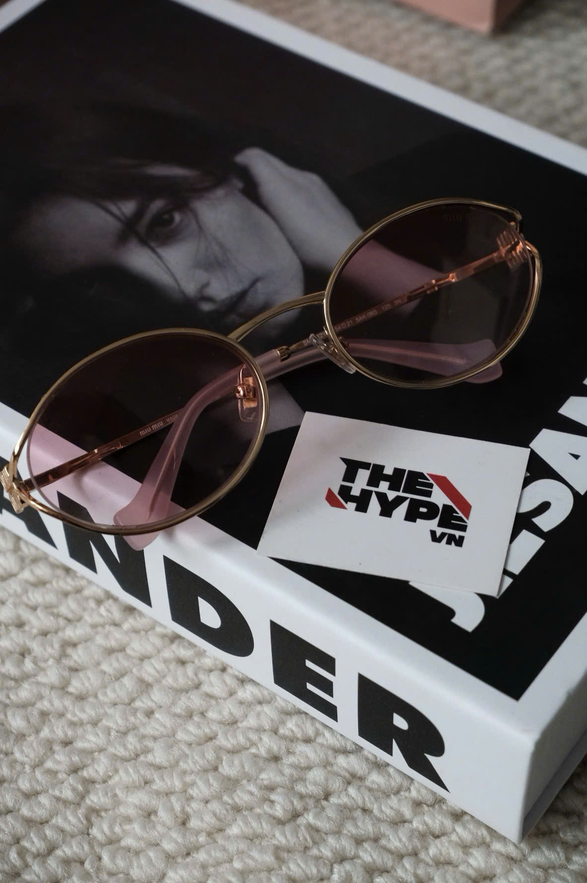 KÍNH MIU MIU MU A54S BLUE LENSES