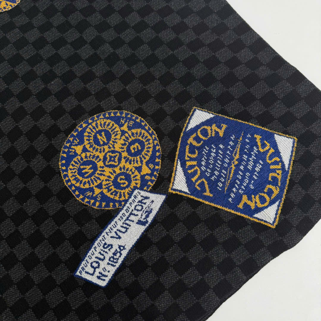 ÁO THUN LOUIS VUITTON LV 75001 PARIS (BLACK)