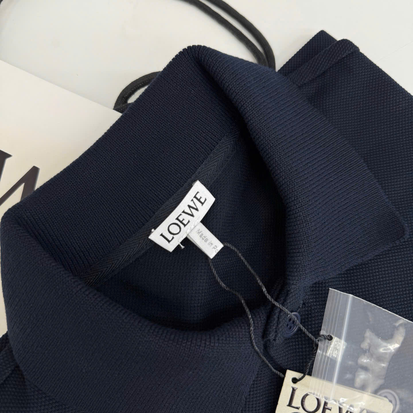 ÁO POLO LOEWE PATCH (NAVY)