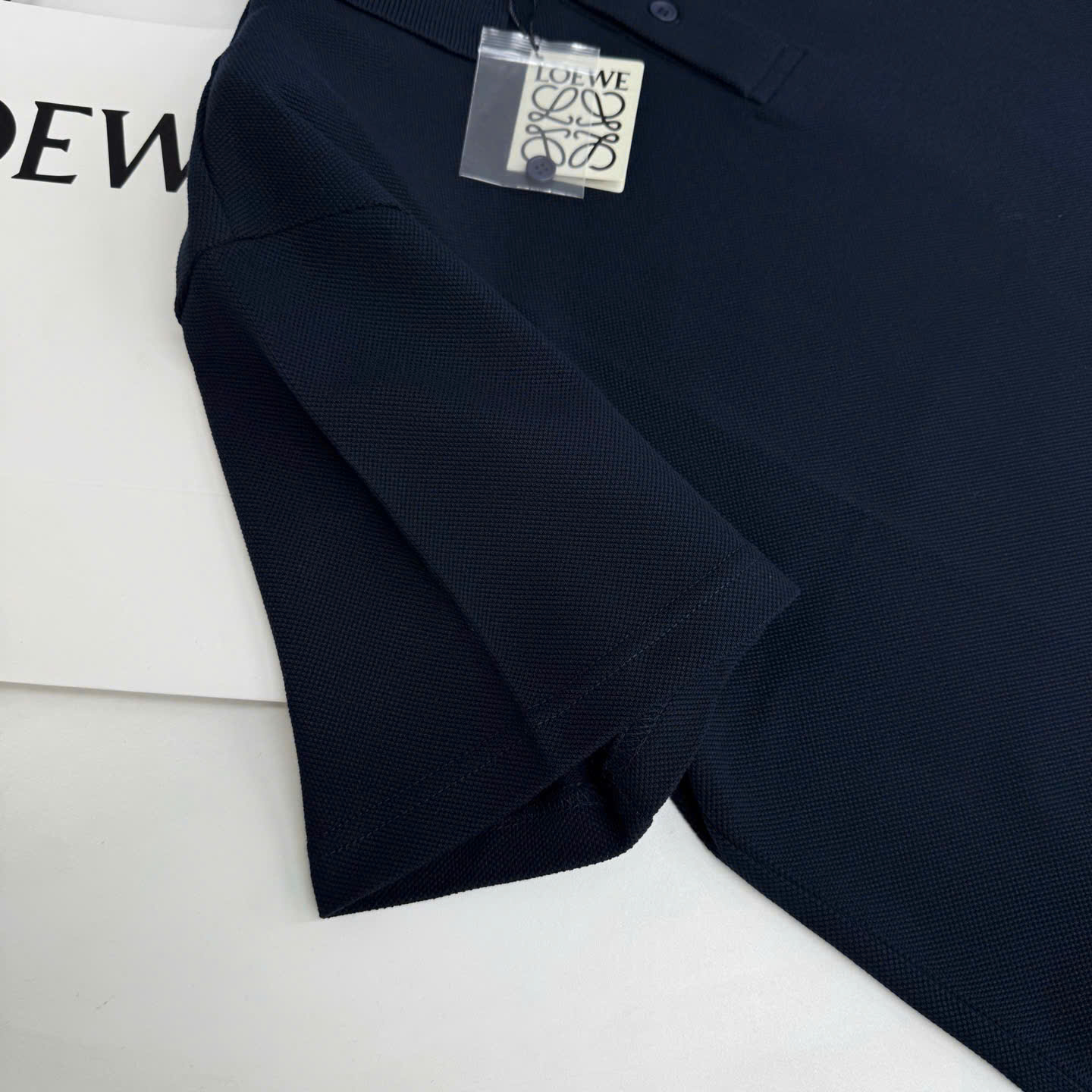 ÁO POLO LOEWE PATCH (NAVY)