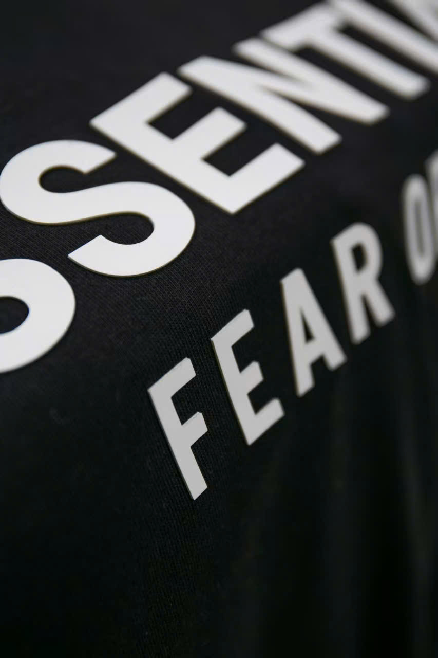 ÁO THUN FOG ESSENTIALS CLASSIC SS25 (JET BLACK)