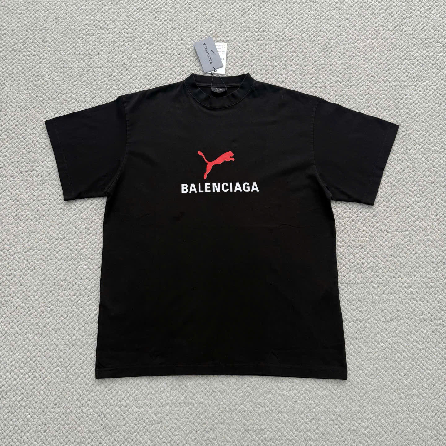 ÁO THUN BALENCIAGA X PUMA (BLACK)