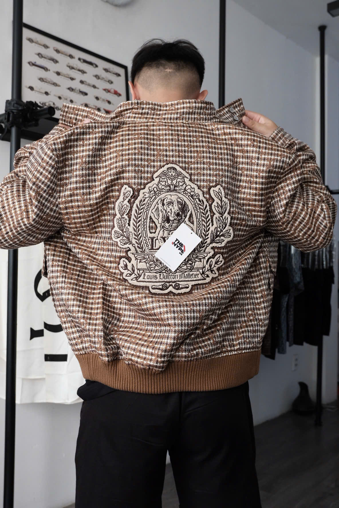ÁO KHOÁC LOUIS VUITTON LV HARRINGTON BLOUSON (BROWN)