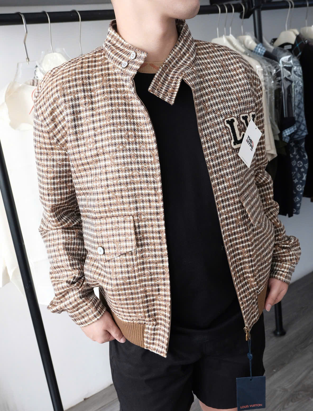 ÁO KHOÁC LOUIS VUITTON LV HARRINGTON BLOUSON (BROWN)