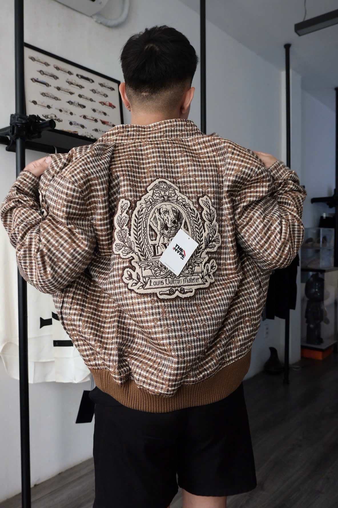 ÁO KHOÁC LOUIS VUITTON LV HARRINGTON BLOUSON (BROWN)