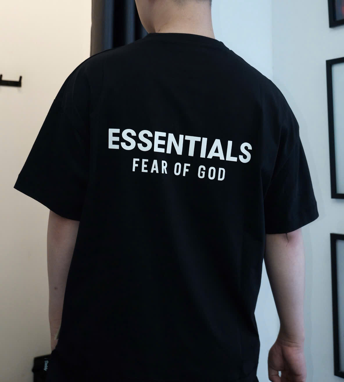 ÁO THUN FOG ESSENTIALS CLASSIC SS25 (JET BLACK)