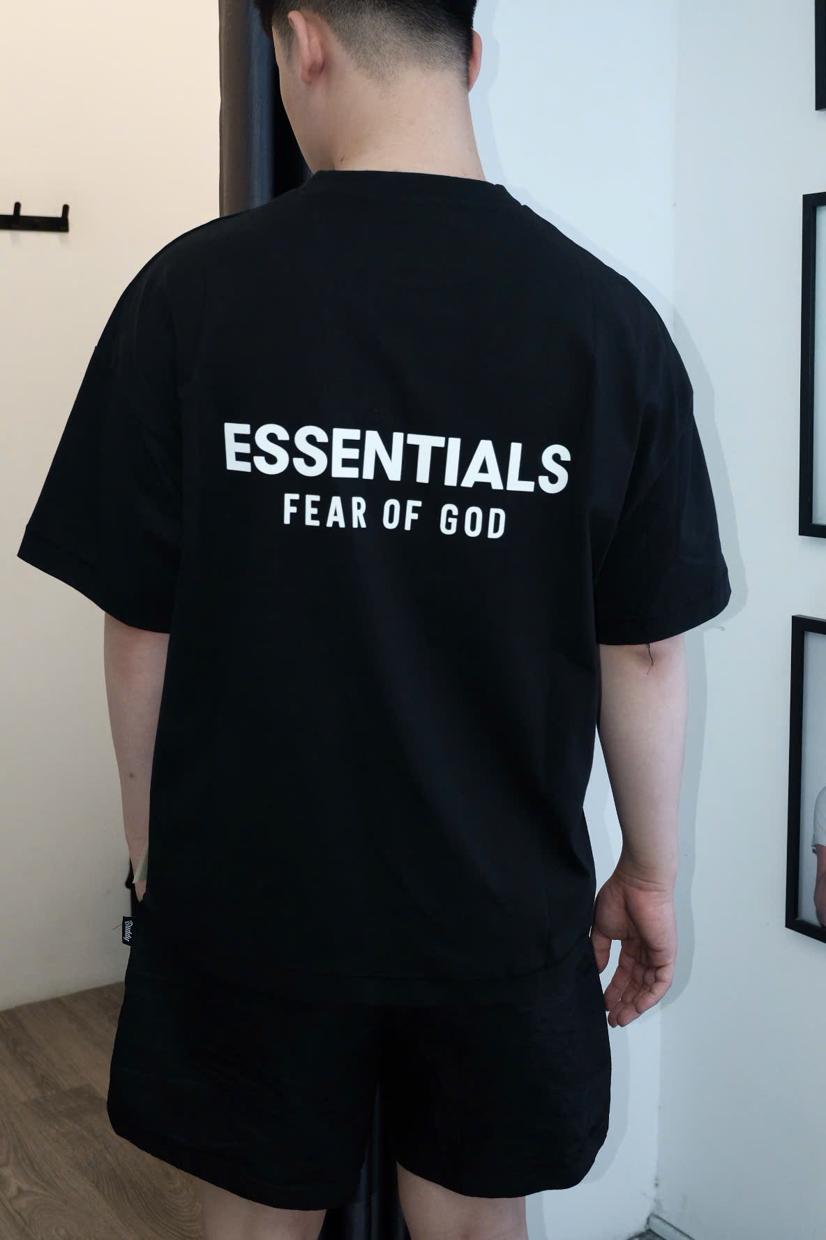 ÁO THUN FOG ESSENTIALS CLASSIC SS25 (JET BLACK)