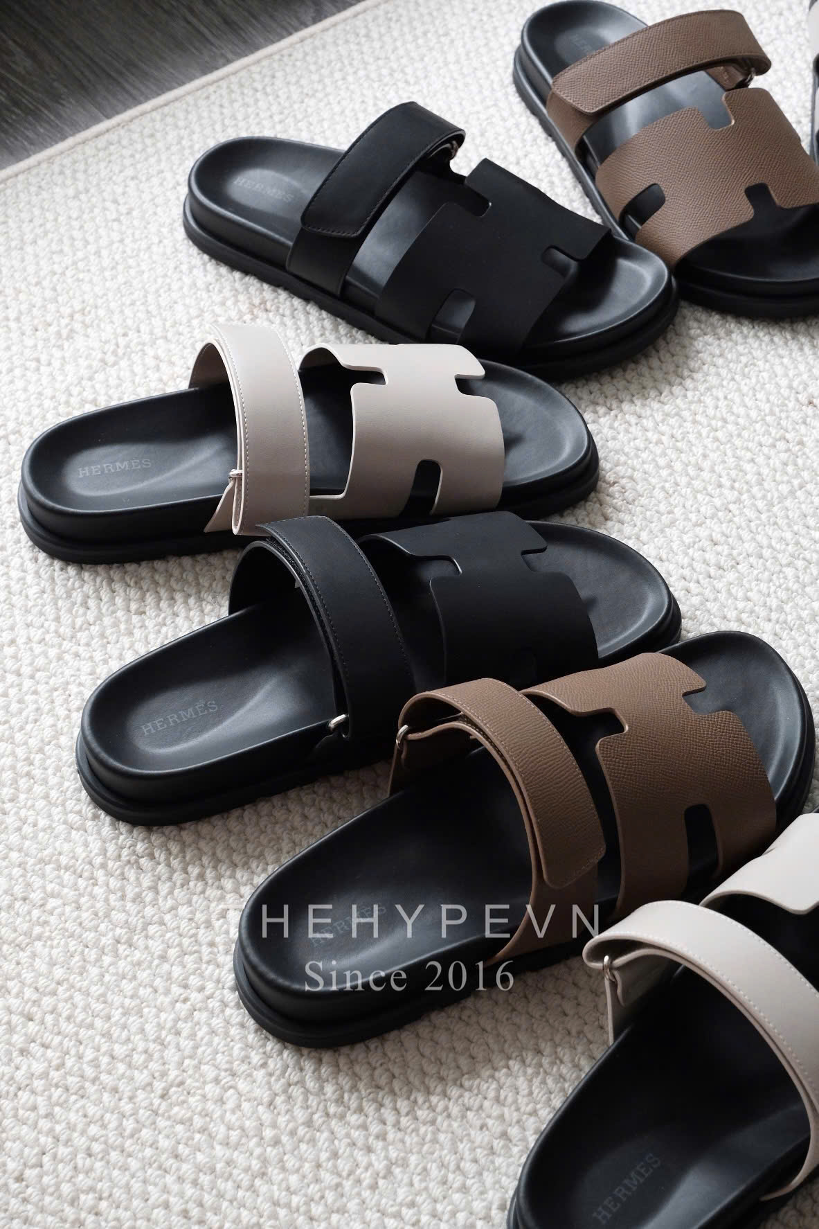 (BEST) SANDAL HERMES CHYPRE (NOIR)