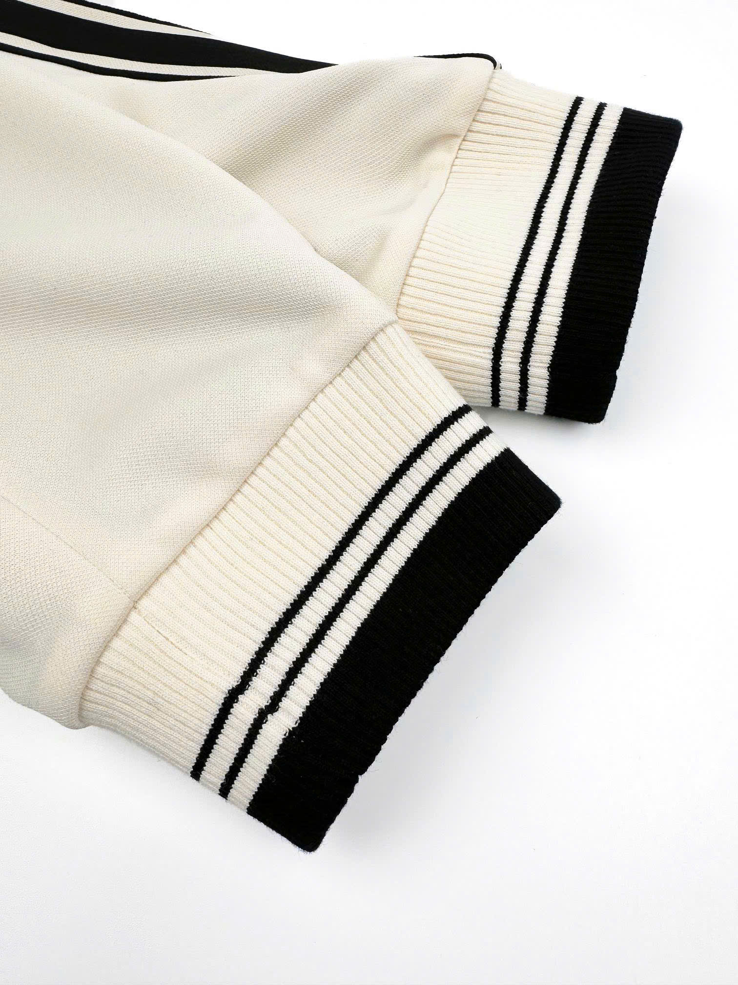 ÁO KHOÁC CELINE TRIOMPHE STRIPED TECH (BLACK)