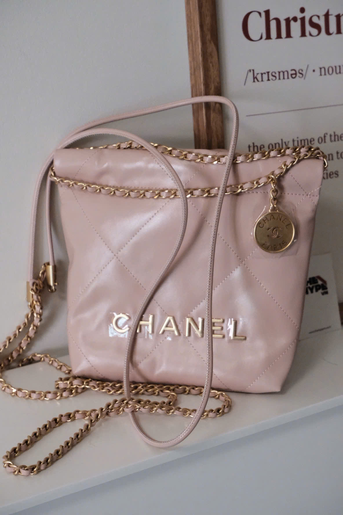 Túi Chanel 22 Mini Bag Light Pink