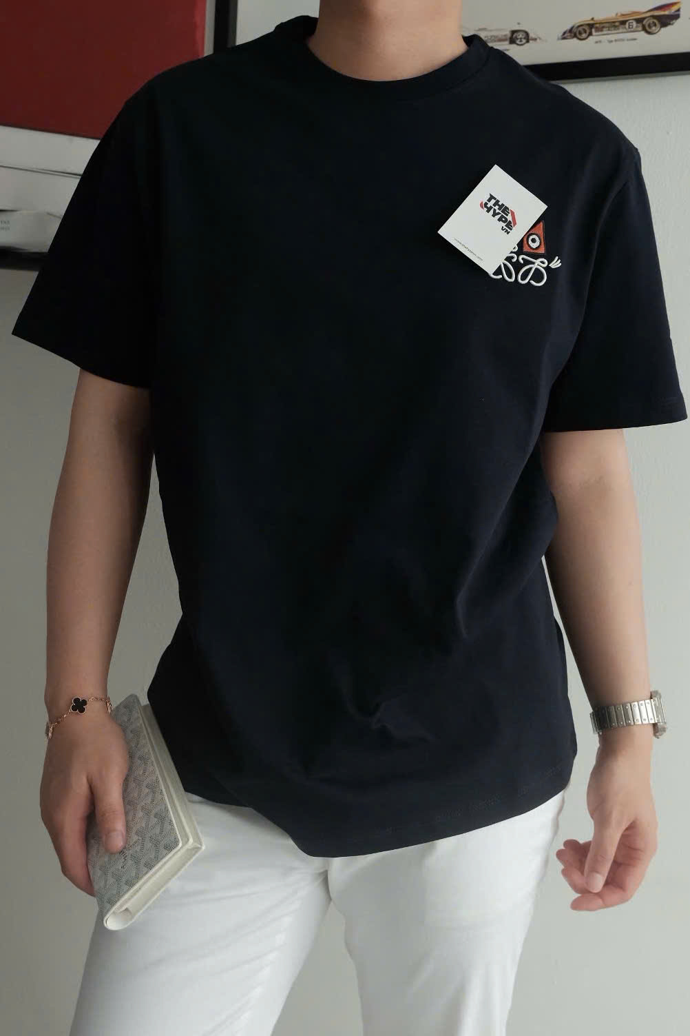 ÁO THUN LOEWE LOOSE-FIT (NAVY)