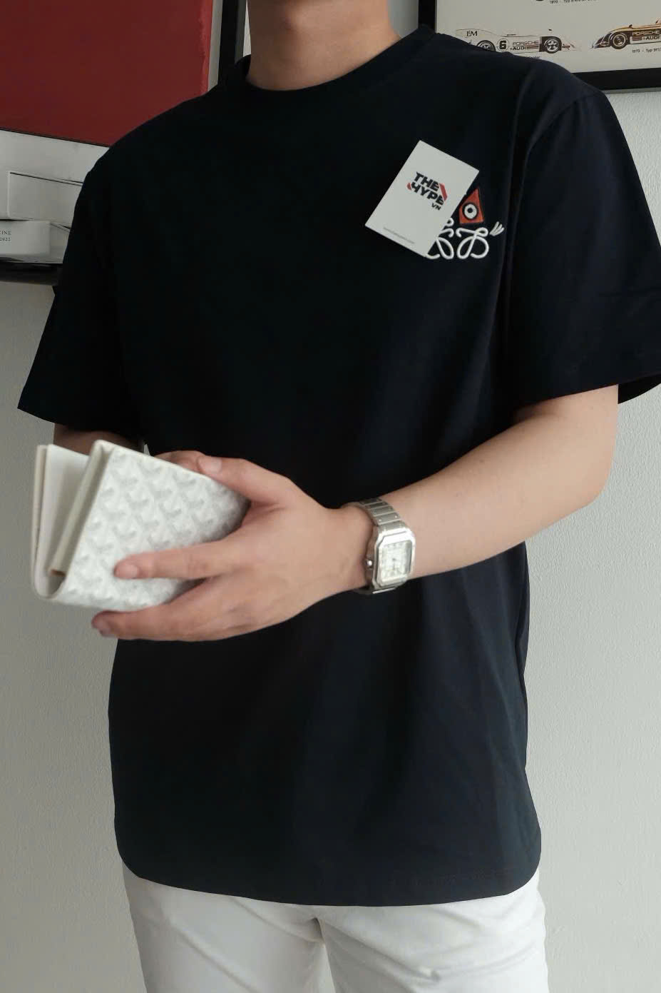 ÁO THUN LOEWE LOOSE-FIT (NAVY)