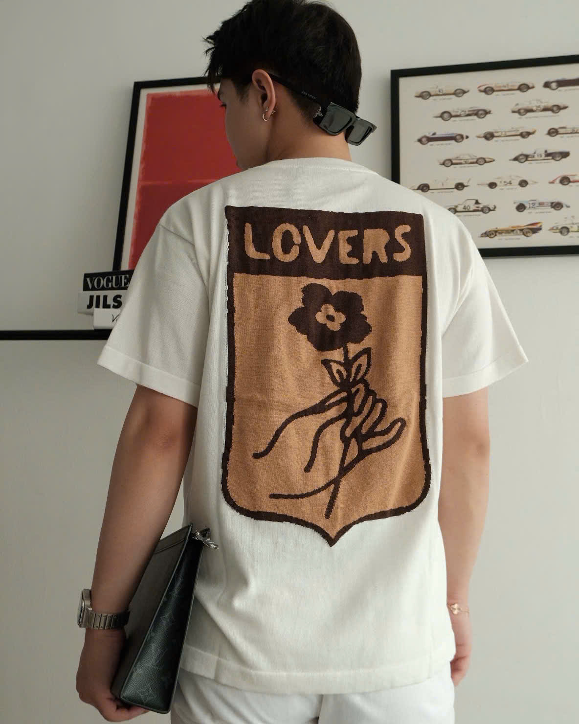 ÁO THUN LOUIS VUITTON TRUNK (WHITE)