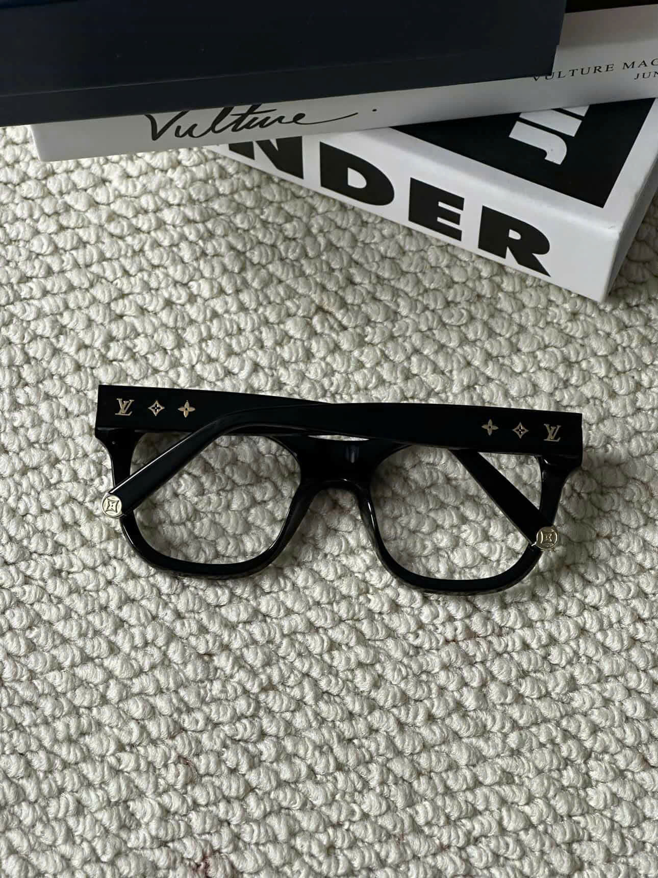 KÍNH LOUIS VUITTON LV MONOGRAM ANTI-BLUE (BLACK)