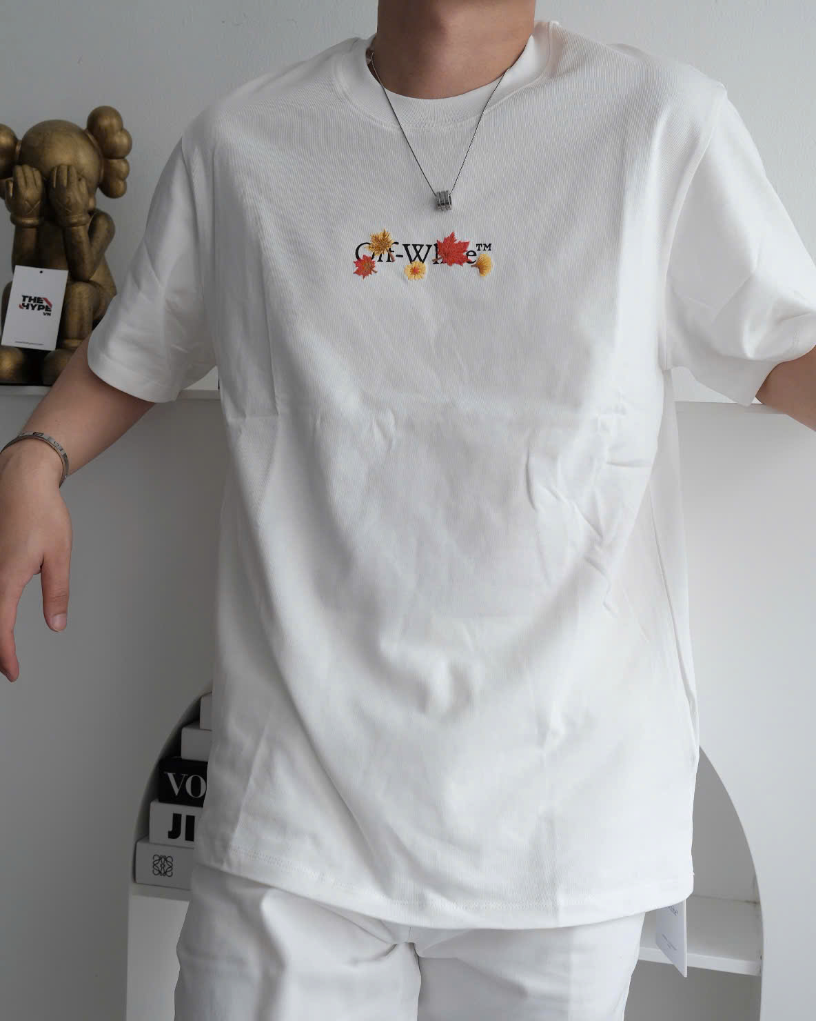 ÁO THUN OFF WHITE OW SUMMER 2026 (WHITE)