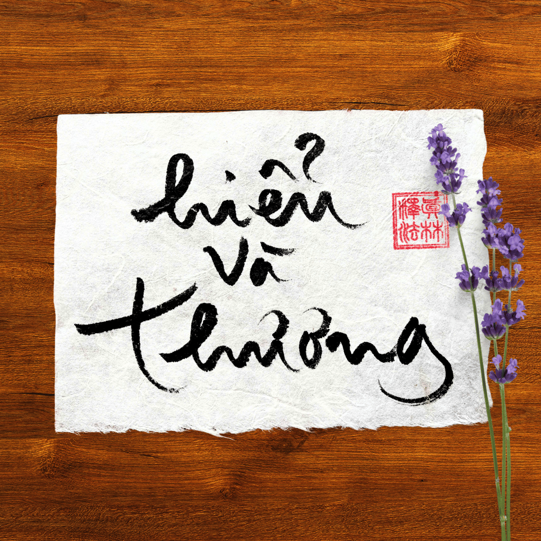 Thư Pháp gốc Tiếng Việt 15x20