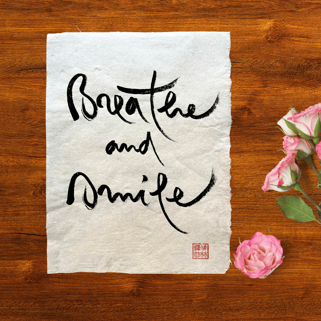 Thư Pháp gốc Tiếng Anh 30x40