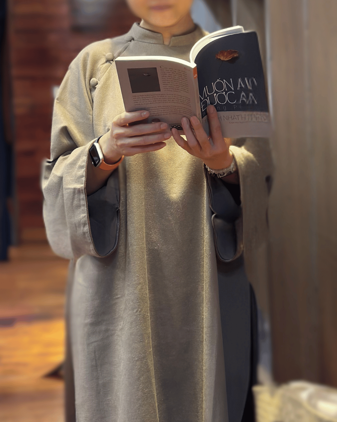 BỘ ÁO DÀI NẺO VỀ CỦA Ý - VẼ TAY THỦ CÔNG