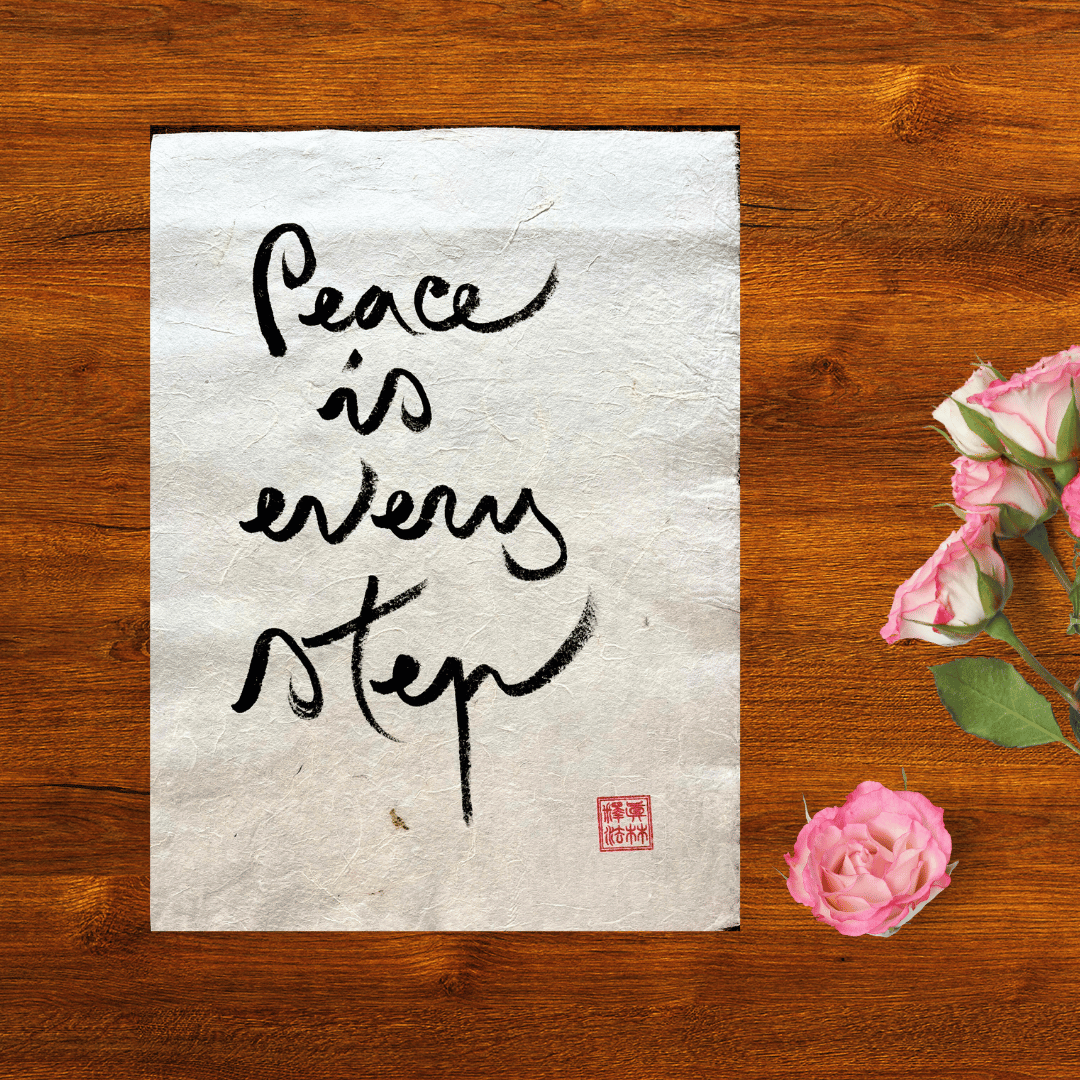 Thư Pháp gốc Tiếng Anh 30x40