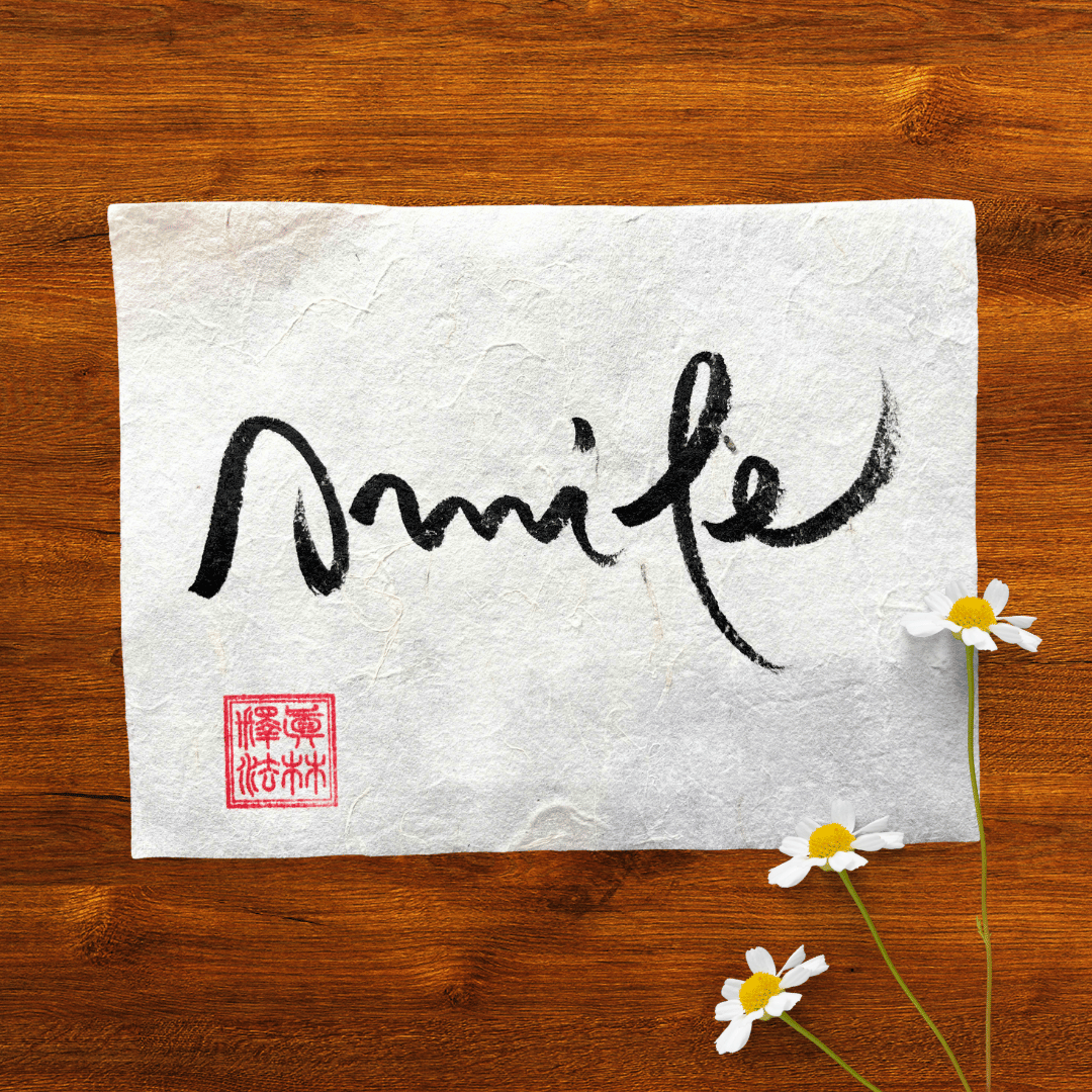 Thư Pháp gốc Tiếng Anh 15x20cm