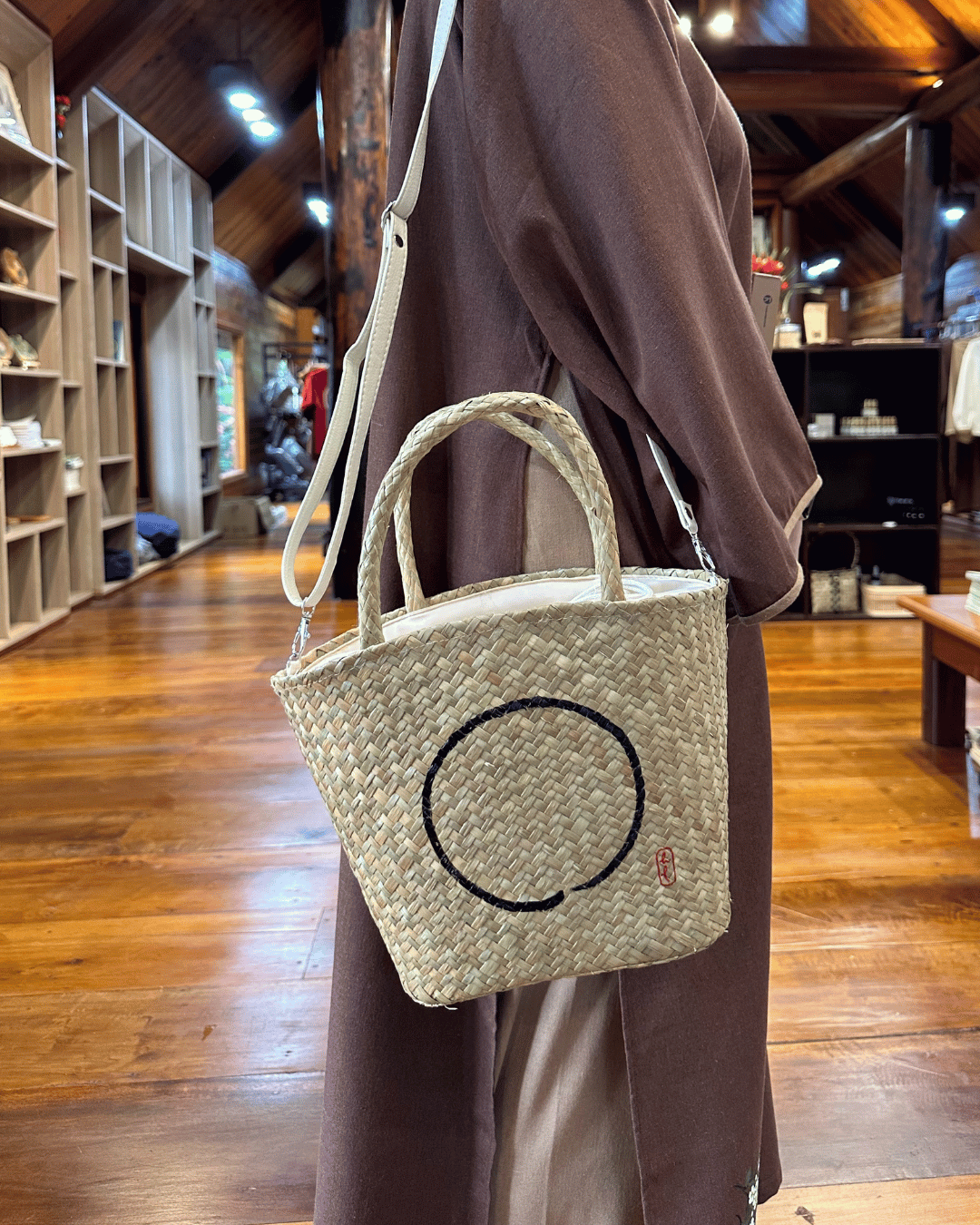 GIỎ LÁT VẼ TAY THỦ CÔNG