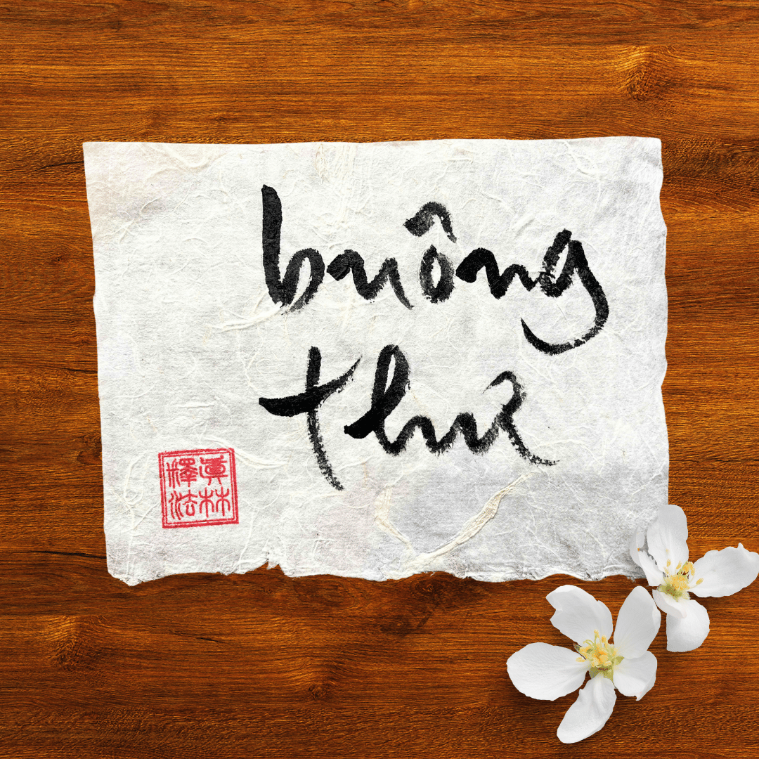 Thư Pháp gốc Tiếng Việt 15x20