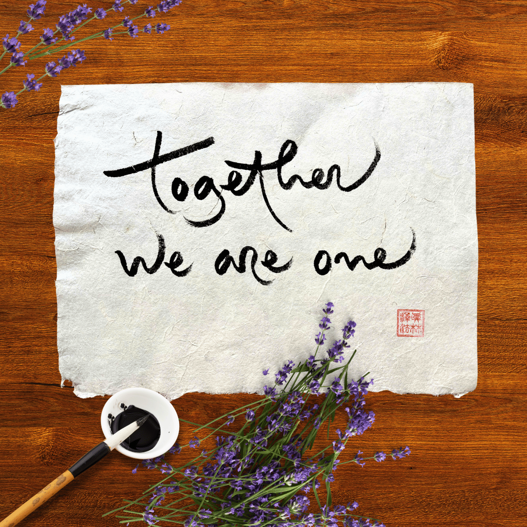 Thư Pháp gốc Tiếng Anh 30x40