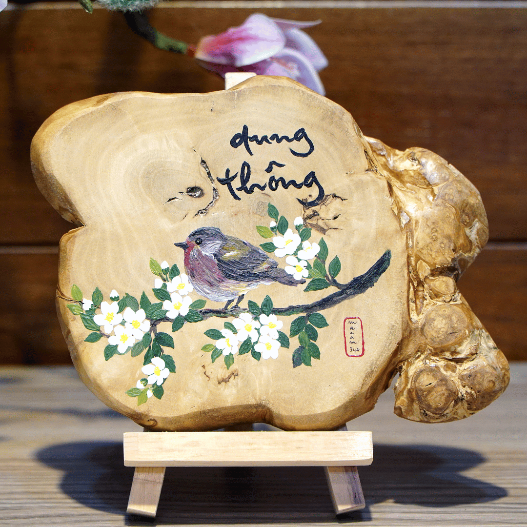 Tranh Thư Pháp gỗ size nhỏ