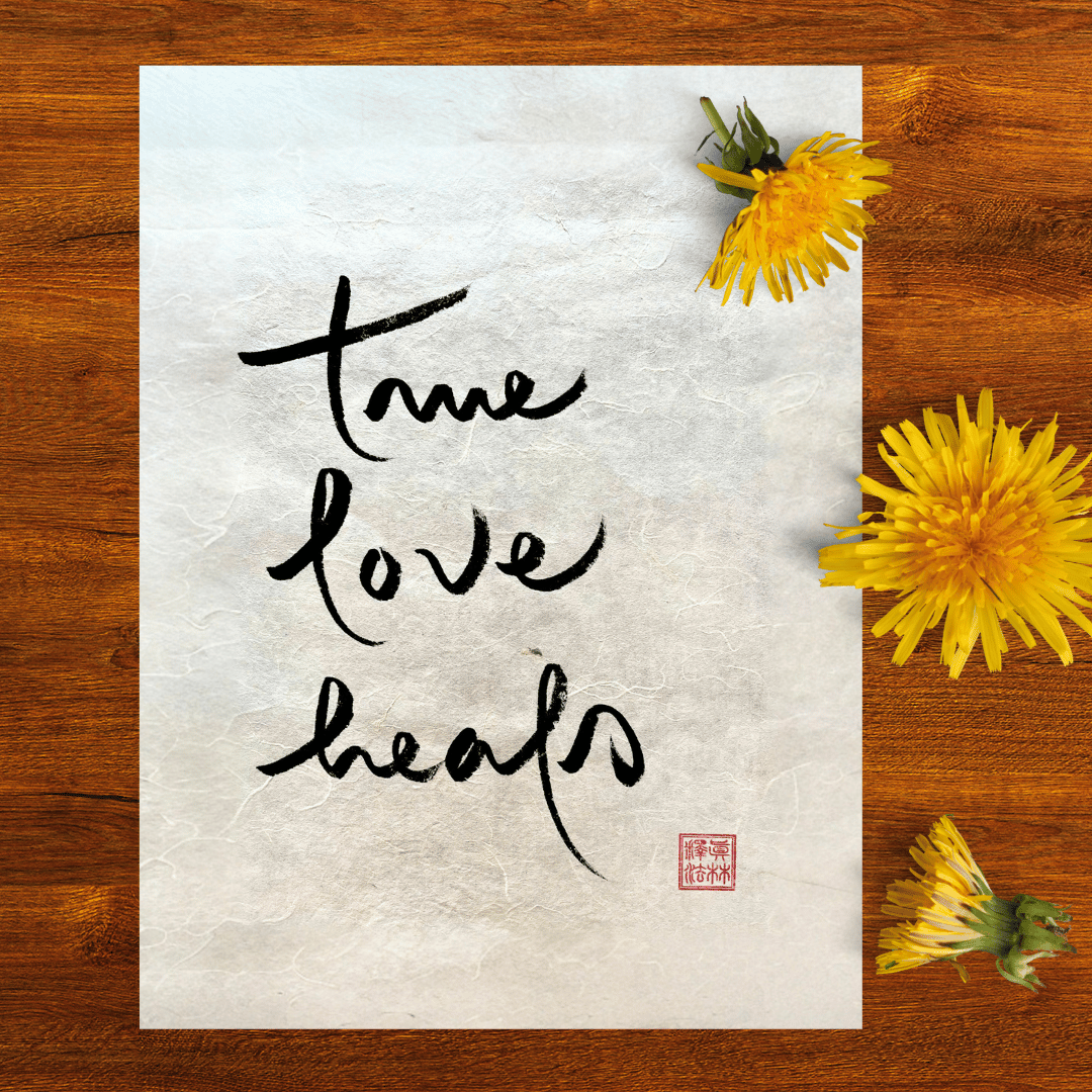 Thư Pháp gốc Tiếng Anh 30x40