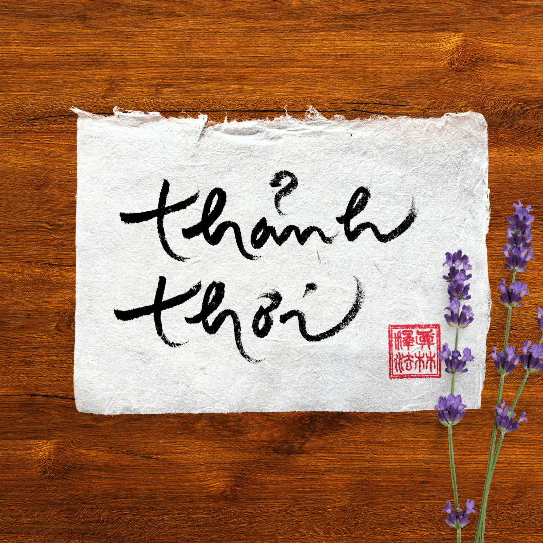 Thư Pháp gốc Tiếng Việt 15x20