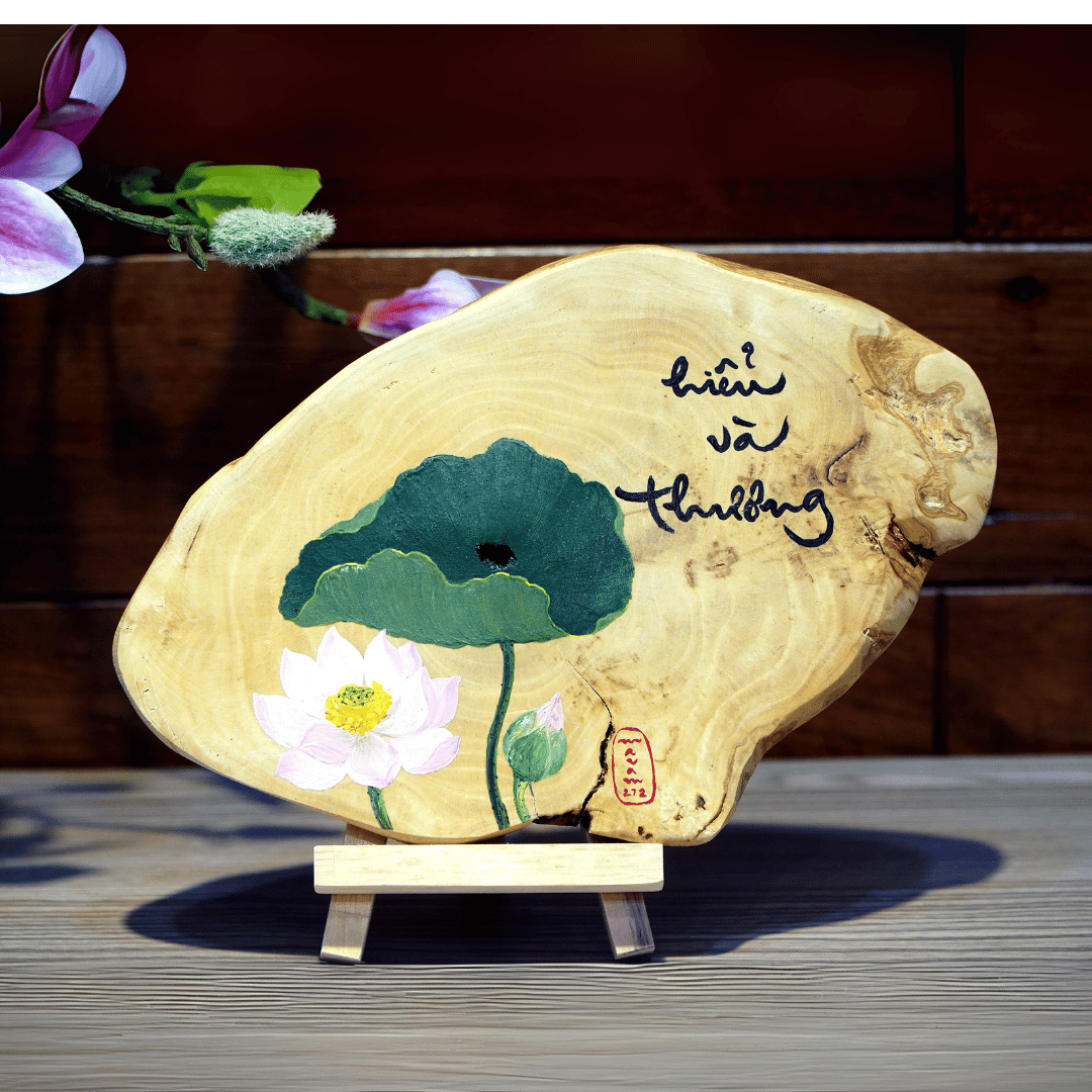 Tranh Thư Pháp gỗ size nhỏ