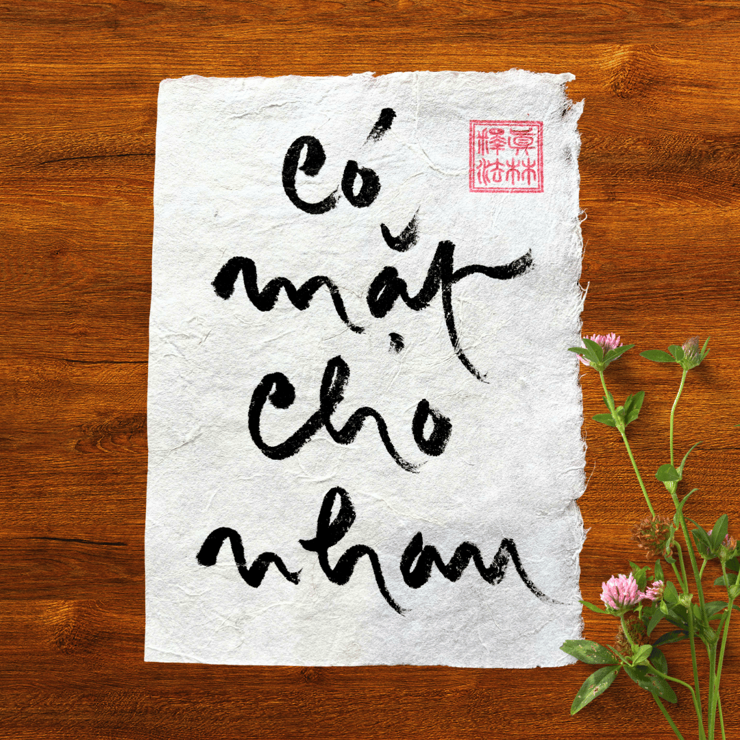 Thư Pháp gốc Tiếng Việt 15x20