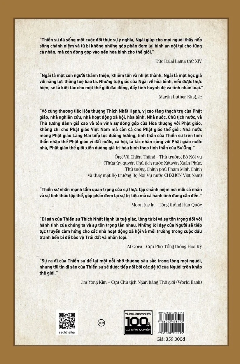 ĐI GẶP MÙA XUÂN - HÀNH TRẠNG THIỀN SƯ THÍCH NHẤT HẠNH