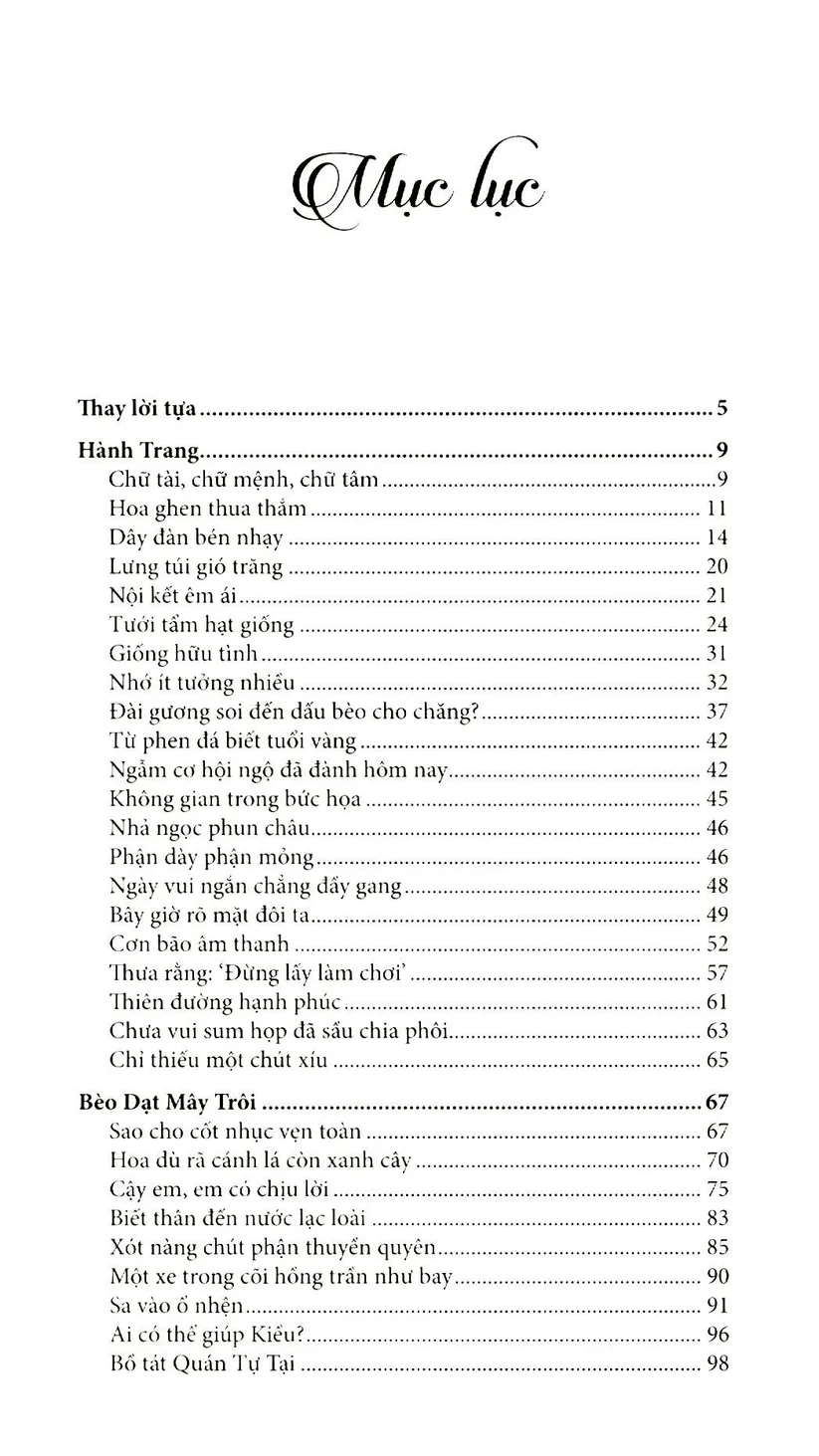 THẢ MỘT BÈ LAU (TÁI BẢN)