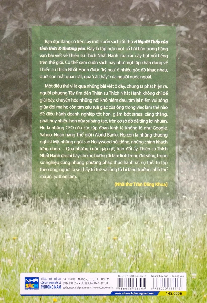 Người Thầy Của Tỉnh Thức & Thương Yêu