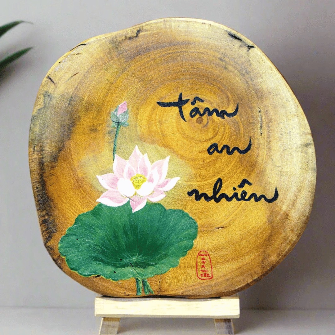 Tranh Thư Pháp gỗ size nhỏ