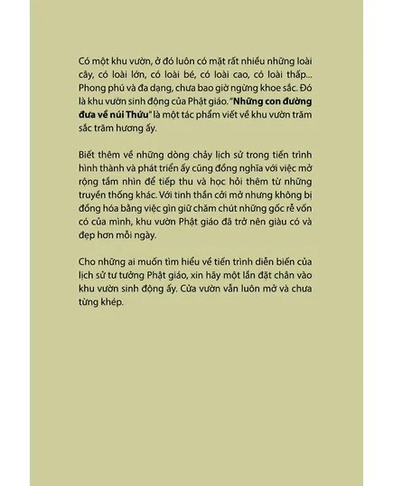 Những Con Đường Đưa Về Núi Thứu (Tái bản lần 4)