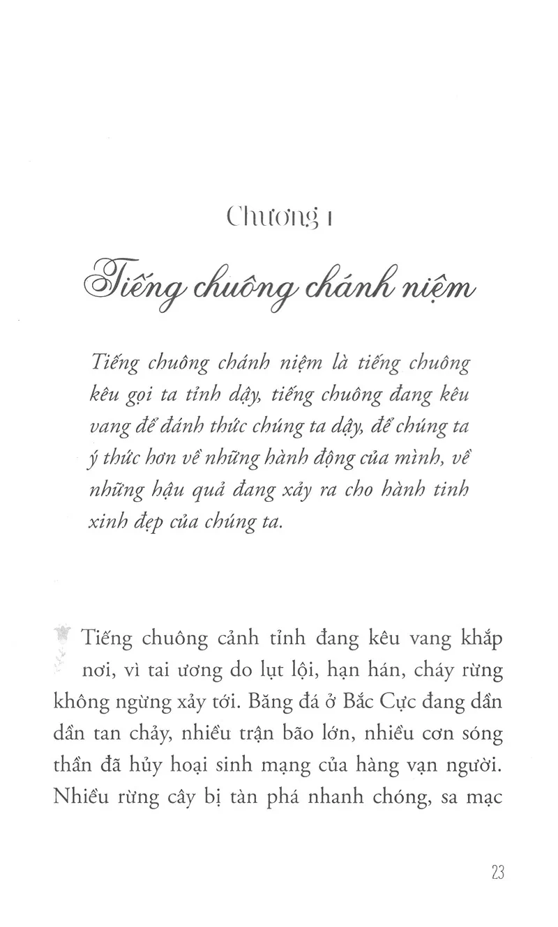 Hướng đi của Đạo Bụt cho hoà bình và sinh môi