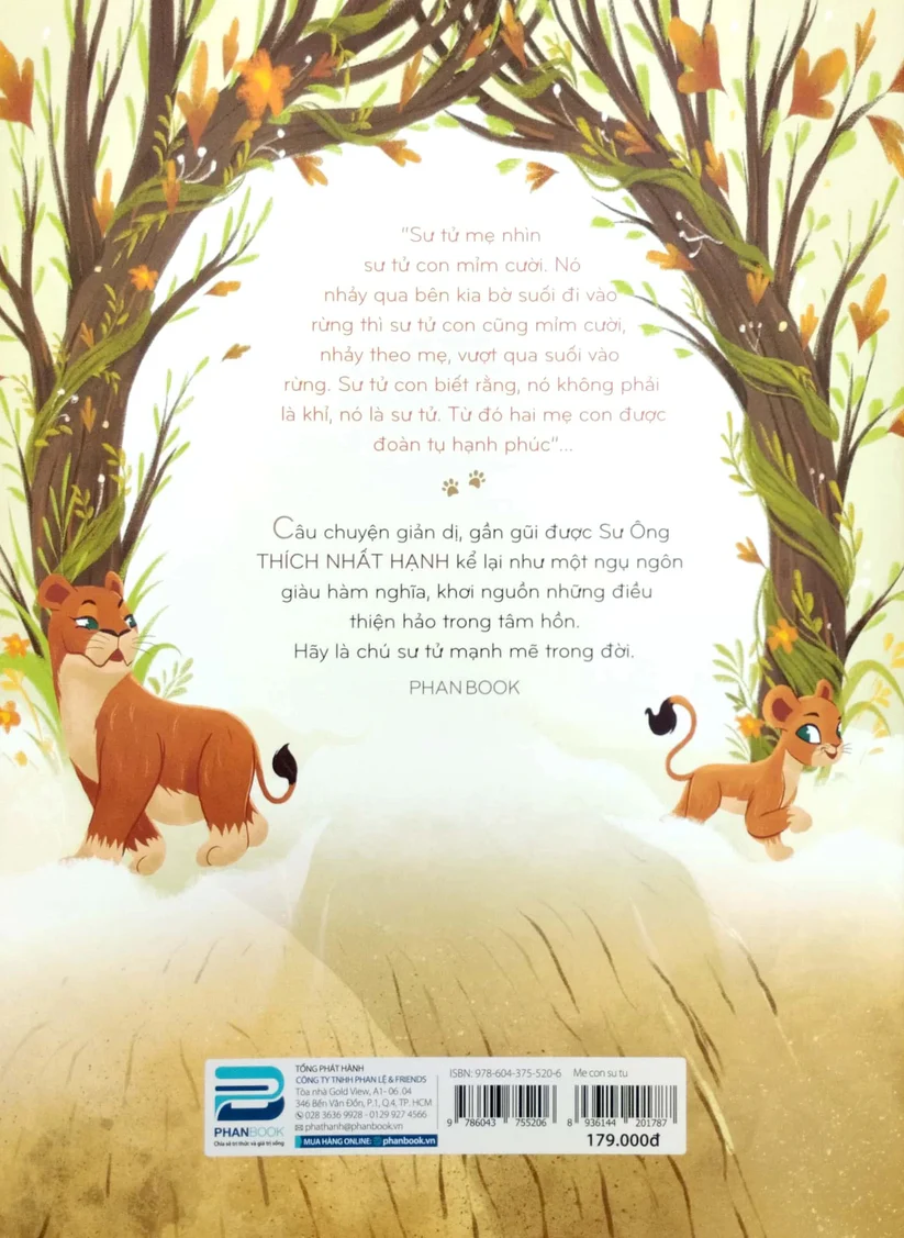 Mẹ Con Sư Tử - Bìa Cứng, Sách Màu